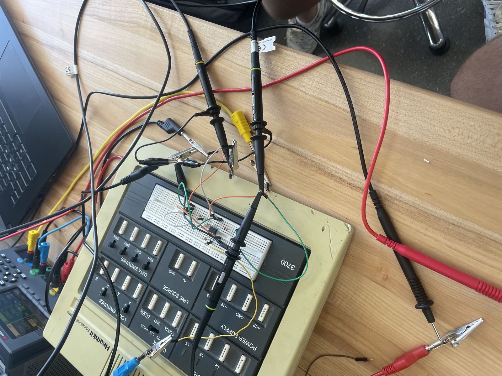Computer engineering components and electronics used for learning