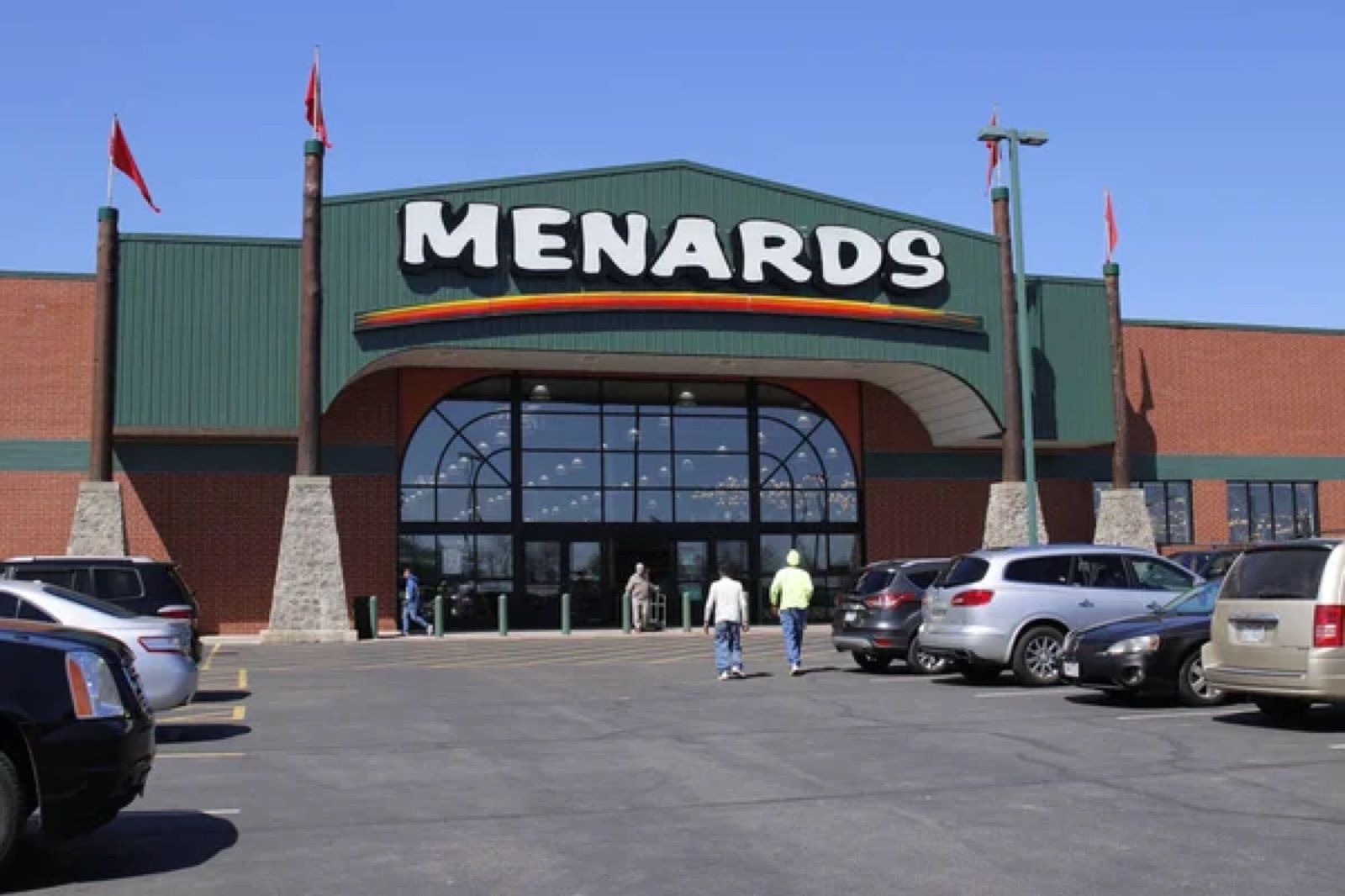 Menards company sign